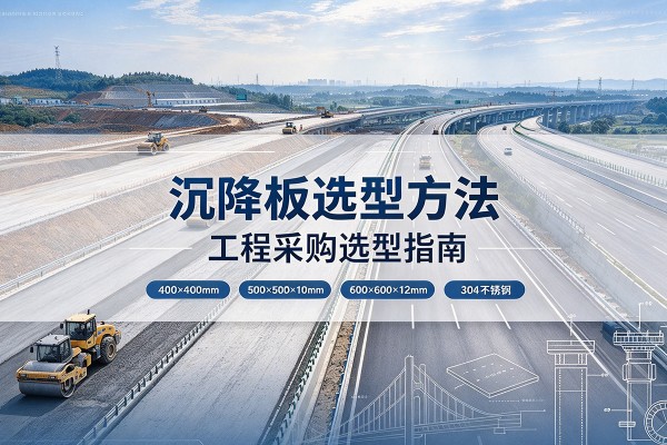 邹城沉降板选择方法