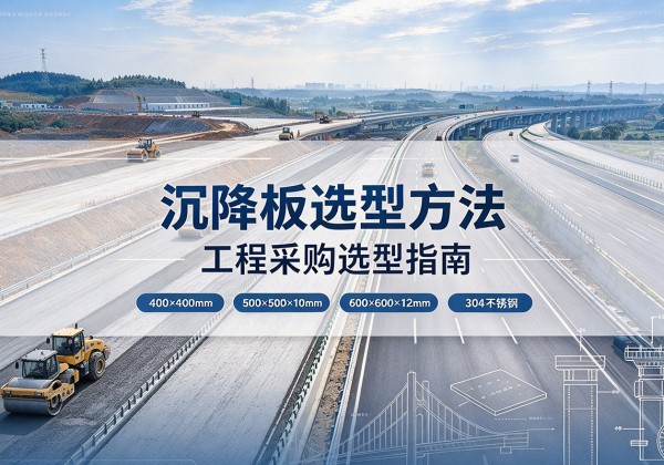 邹城沉降板选择方法