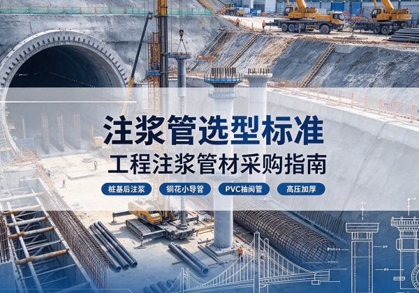邹城注浆管选型标准